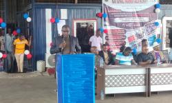Hon. Edmund Forh Forh address at the official groundbreaking ceremony for the NTA Administrative Building and the launch of the Five-Year Strategic Plan.